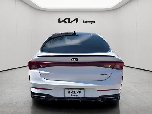 Glacial White Pearl 2021 Kia K5 GT-Line