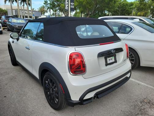 White Metallic 2023 MINI Convertible Cooper