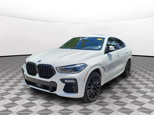 Alpine White 2020 BMW X6 M50i