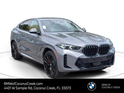 Skyscraper Grey Metallic 2026 BMW X6 xDrive40i