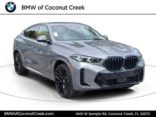 Skyscraper Grey Metallic 2026 BMW X6 xDrive40i