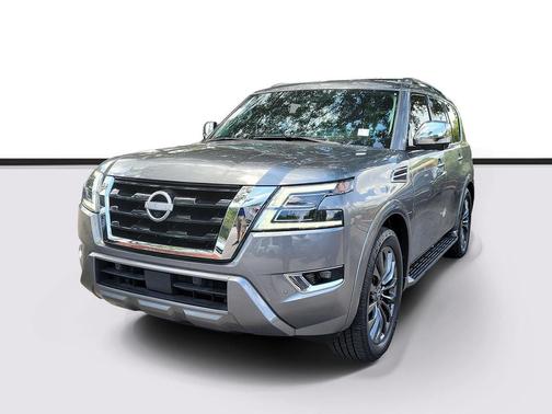 Gun Metallic 2024 Nissan Armada Platinum 2WD