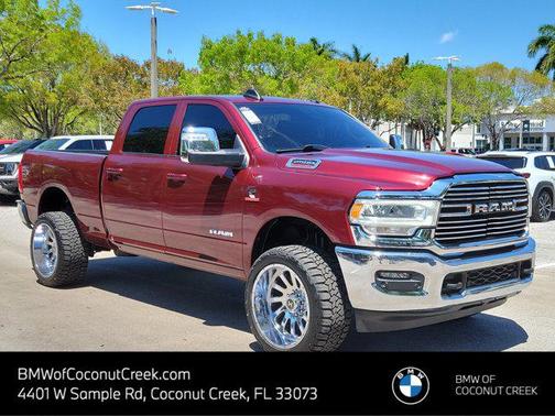 Delmonico Red Pearlcoat 2023 RAM 2500 Laramie Crew Cab 4x4 6'4' Box