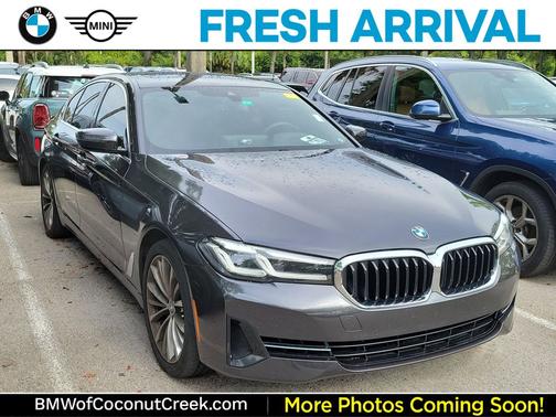 Dark Graphite Metallic 2021 BMW 540 540i