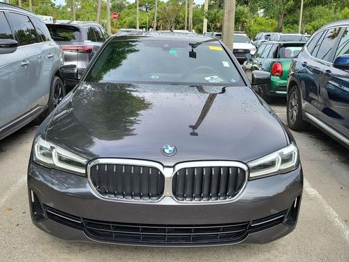 Dark Graphite Metallic 2021 BMW 540 540i