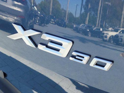 Blue Metallic 2025 BMW X3 30 xDrive