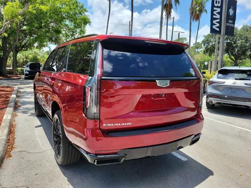 Radiant Red Tintcoat 2024 Cadillac Escalade Sport