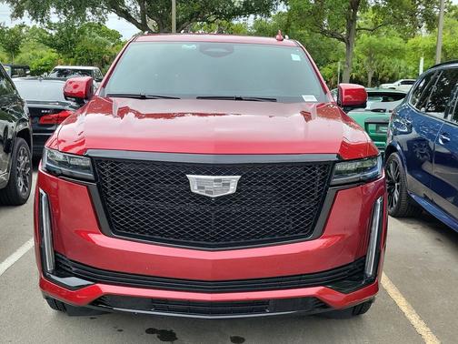 Radiant Red Tintcoat 2024 Cadillac Escalade Sport
