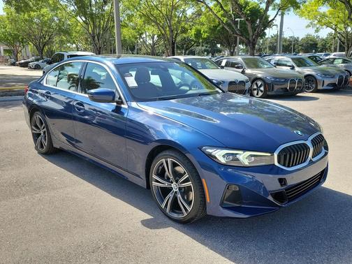 Phytonic Blue Metallic 2024 BMW 330 330i