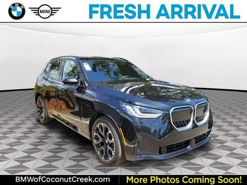 Black Sapphire Metallic 2025 BMW X3 30 xDrive