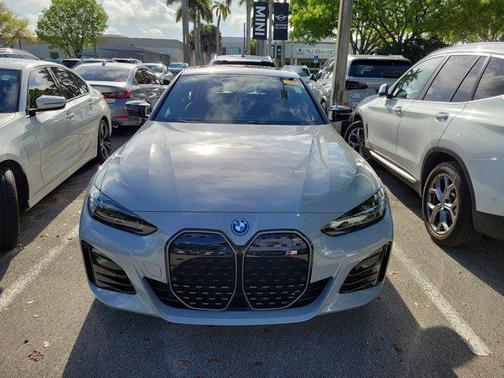 Brooklyn Grey Metallic 2024 BMW i4 Gran Coupe M50