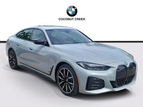 Brooklyn Grey Metallic 2024 BMW i4 Gran Coupe M50