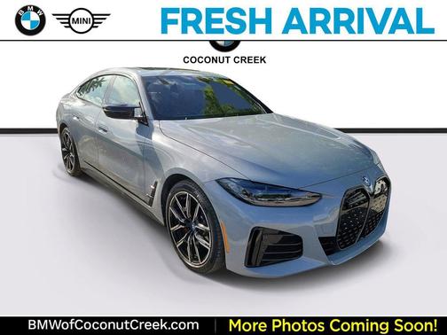 Brooklyn Grey Metallic 2024 BMW i4 Gran Coupe M50