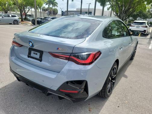 Brooklyn Grey Metallic 2024 BMW i4 Gran Coupe M50