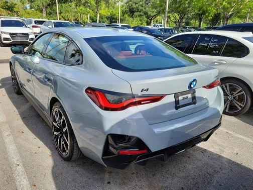 Brooklyn Grey Metallic 2024 BMW i4 Gran Coupe M50