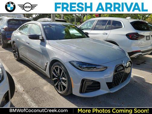 Brooklyn Grey Metallic 2024 BMW i4 Gran Coupe M50