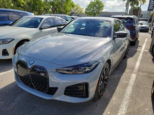 Brooklyn Grey Metallic 2024 BMW i4 Gran Coupe M50