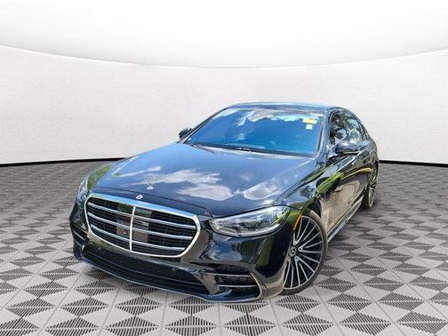 Black 2023 Mercedes-Benz S-Class 4MATIC