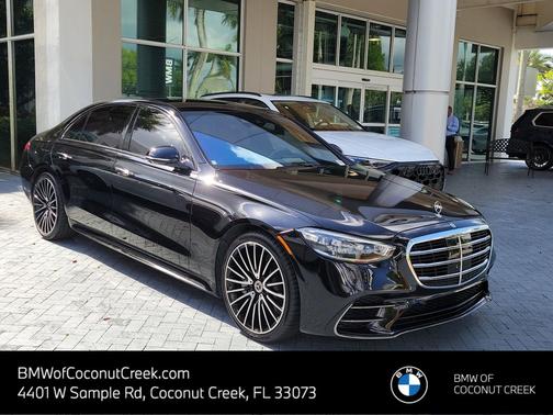 Black 2023 Mercedes-Benz S-Class 4MATIC