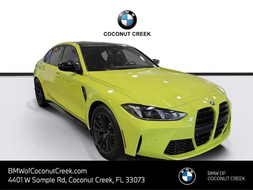 Sao Paulo Yellow 2025 BMW M3 Base