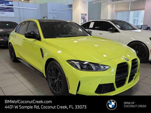Sao Paulo Yellow 2025 BMW M3 Base