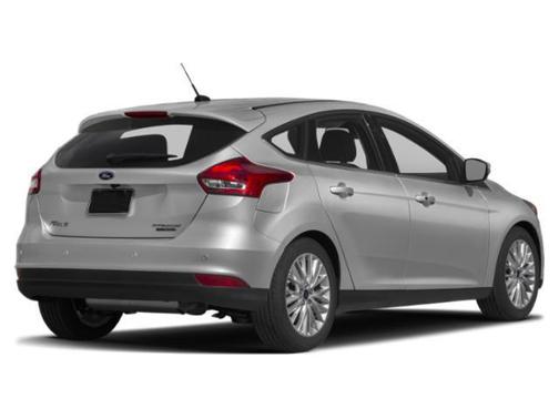 White Platinum Clearcoat Metallic 2015 Ford Focus Titanium