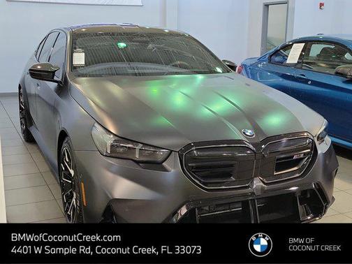 Frozen Deep Grey Metallic 2026 BMW M5 Base