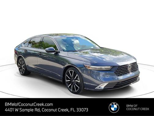 Meteorite Gray Metallic 2025 Honda Accord Hybrid Touring