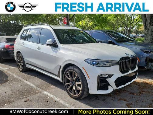 Alpine White 2021 BMW X7 M50i