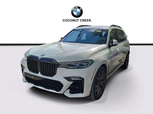 Alpine White 2021 BMW X7 M50i