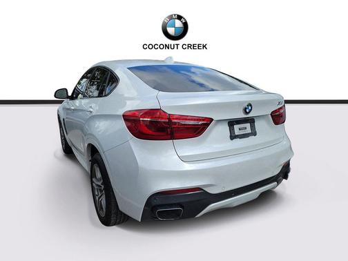 Mineral White Metallic 2019 BMW X6 xDrive35i