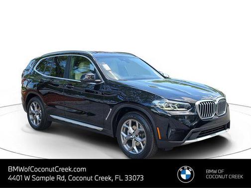 Jet Black 2024 BMW X3 sDrive30i