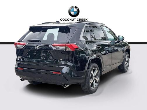 Midnight Black Metallic 2025 Toyota RAV4 Hybrid SE