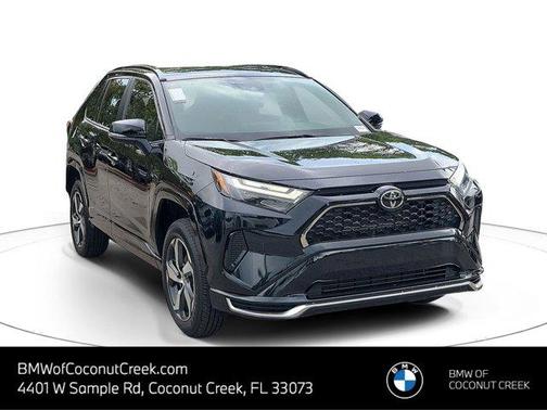 Midnight Black Metallic 2025 Toyota RAV4 Hybrid SE
