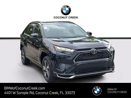 Midnight Black Metallic 2025 Toyota RAV4 Hybrid SE