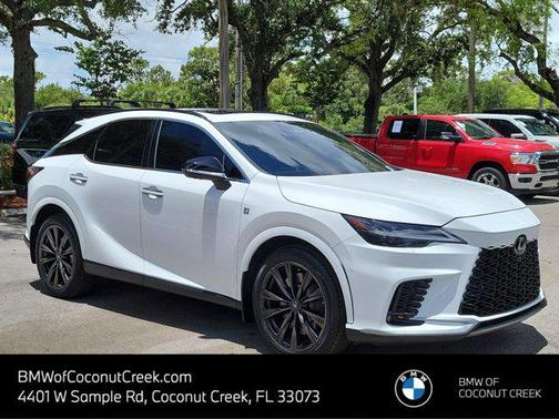 Ultra White 2024 Lexus RX 350 F SPORT Handling