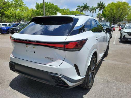 Ultra White 2024 Lexus RX 350 F SPORT Handling