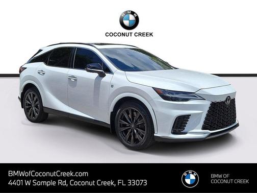 Ultra White 2024 Lexus RX 350 F SPORT Handling