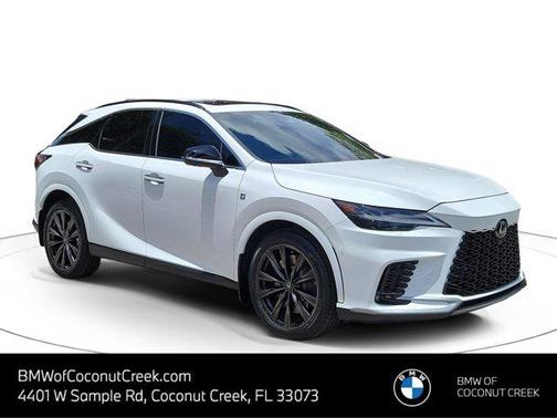 Ultra White 2024 Lexus RX 350 F SPORT Handling