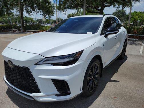 Ultra White 2024 Lexus RX 350 F SPORT Handling