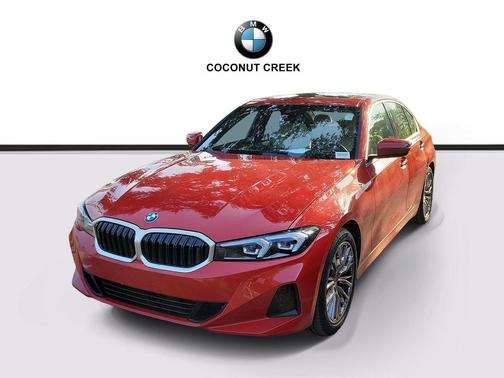 Melbourne Red Metallic 2024 BMW 330 330i