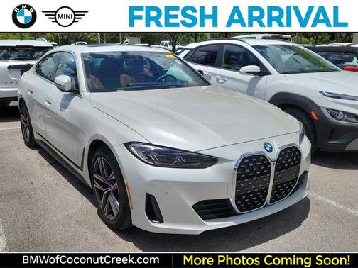Mineral White Metallic 2024 BMW 430 Gran Coupe i