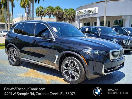 Black Sapphire Metallic 2024 BMW X5 sDrive40i