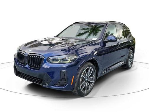 Tanzanite Blue II Metallic 2024 BMW X3 sDrive30i