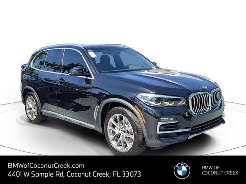 Black Sapphire Metallic 2021 BMW X5 xDrive40i