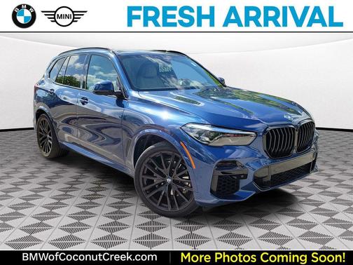 Phytonic Blue Metallic 2022 BMW X5 sDrive40i