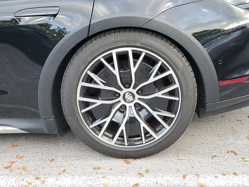 Black 2023 Porsche Taycan 4