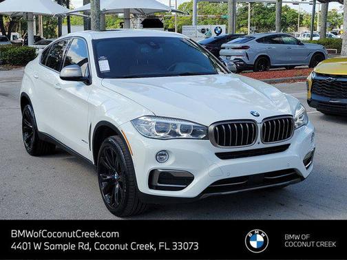 Alpine White 2018 BMW X6 sDrive35i