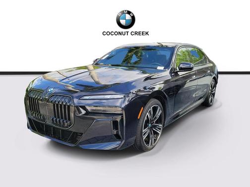 Carbon Black Metallic 2024 BMW i7 eDrive50