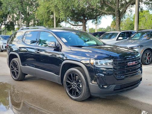 Ebony Twilight Metallic 2023 GMC Acadia AWD SLT